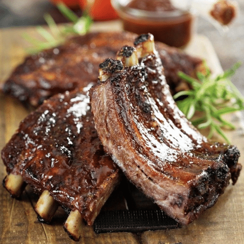 BBQ ribs 650 gram