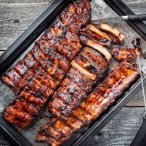 BBQ ribs family