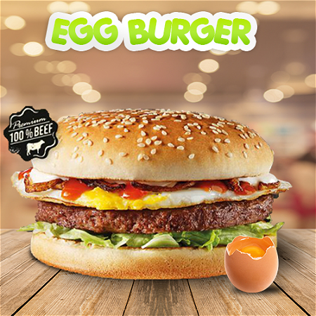Egg burger