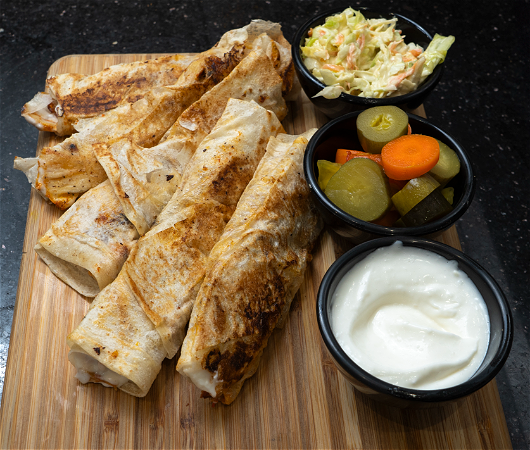 Mini shawarma bites rol