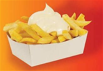 Friet met saus