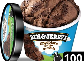 Ben & Jerry's Chocolate Fudge Brownie 100ml