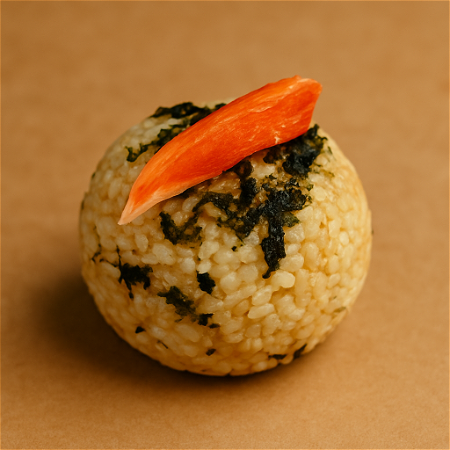 Mr. Crab rice ball
