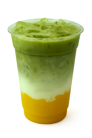 Mango Matcha Latte