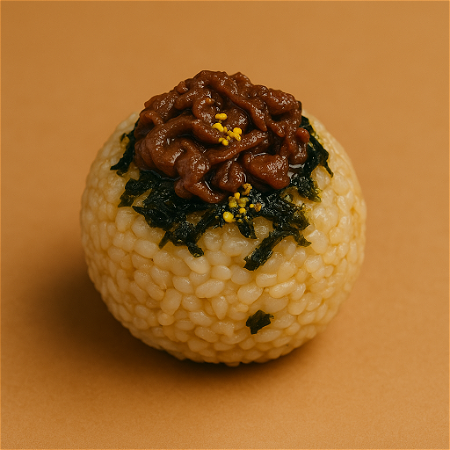 Bulgogi beef rice ball