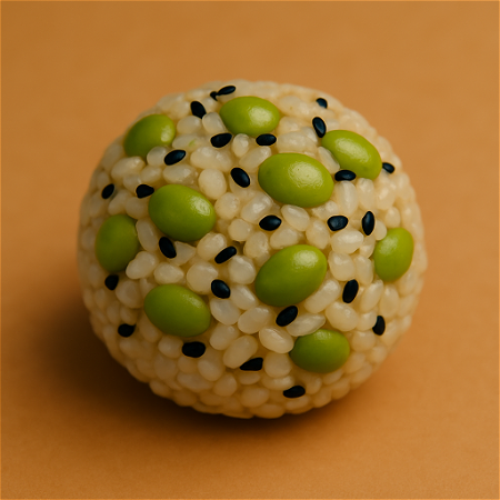 Jinjja Edamame rice ball