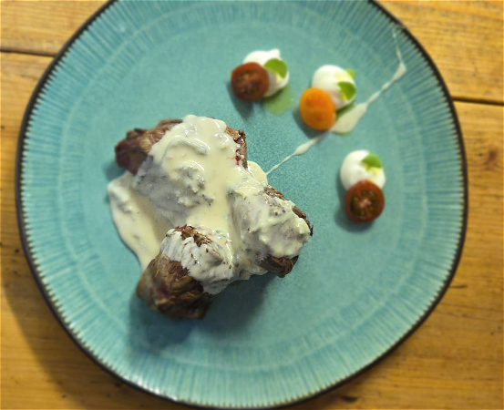 Filetini alla gorgonzola