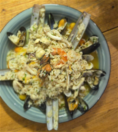Risotto frutti di mare