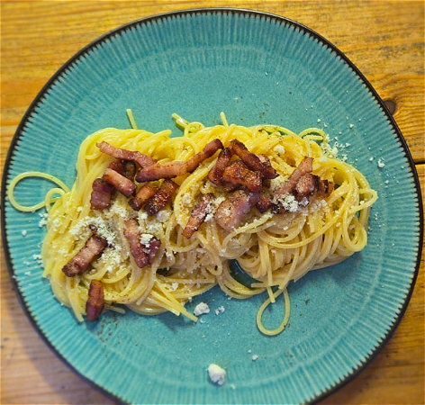 Spaghetti carbonara