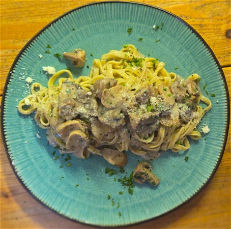 Tagliolini funghi e tartufo