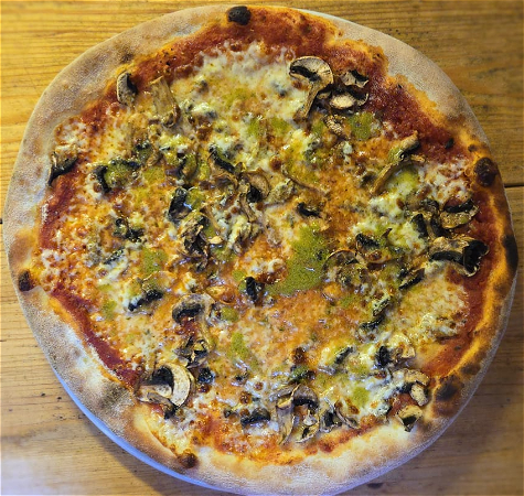 Funghi e pesto