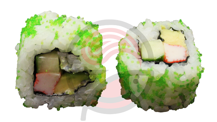 Wasabi krabstick roll ( 4 of 8 stuks)