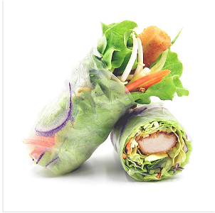 Summer roll met kip (2 stuks)