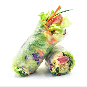 Summer roll met frituur chicken dragon (stuks) 