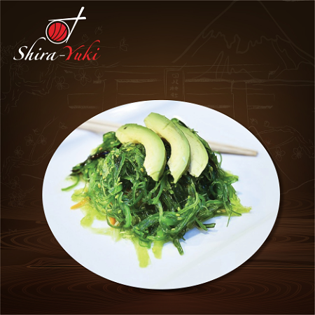 Zeewier salade & avocado
