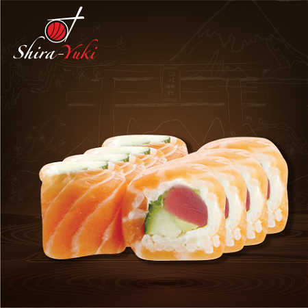 Salmon roll Tonijn & avocado