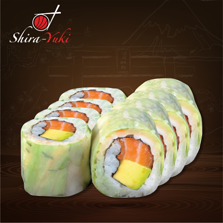Iceroll Verse zalm & Avocado of roomkaas 