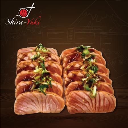 Geflambeerd salmon (6 stuks)