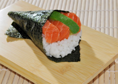 Temaki handroll Zalm & avocado