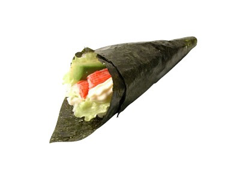 Temaki handroll Krabstick & avocado
