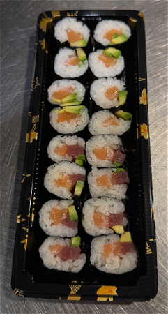 Rainbow Sake Mix Maki