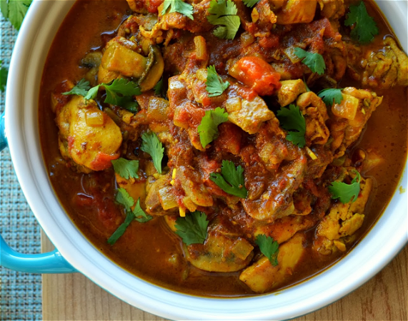 Murg Mushroom Masala