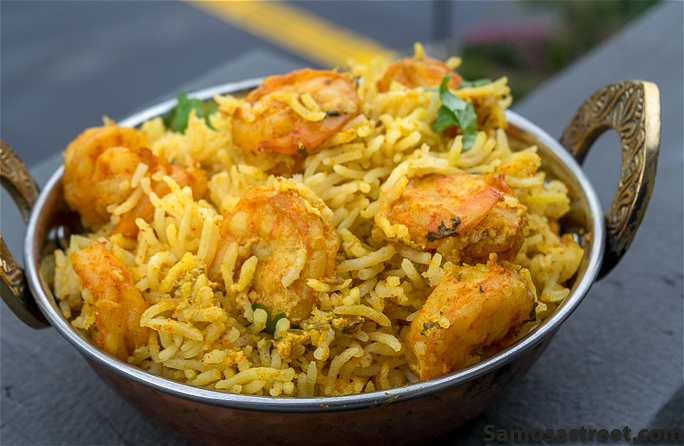 Jhinga(Prawn) Biryani