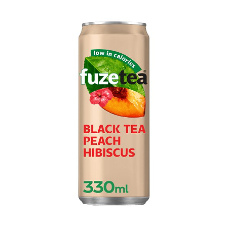 Fuze Tea Black Tea Peach Hibiscus 330 ml
