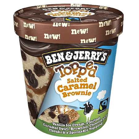 Ben & Jerry's Topped Salted Caramel Brownie 438 ml