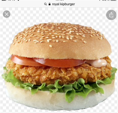Royal kipburger