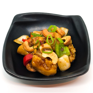 Kung Po Kip met cashewnoten en div. groenten