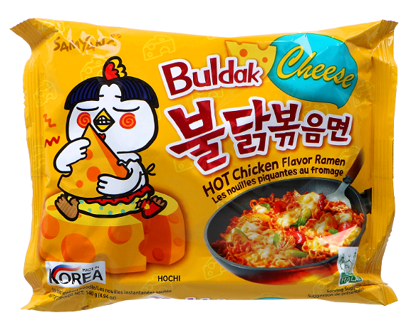 Buldak ramen chicken flavor cheese