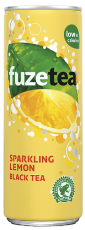 Fuze Tea Sparkling Lemon Black Tea