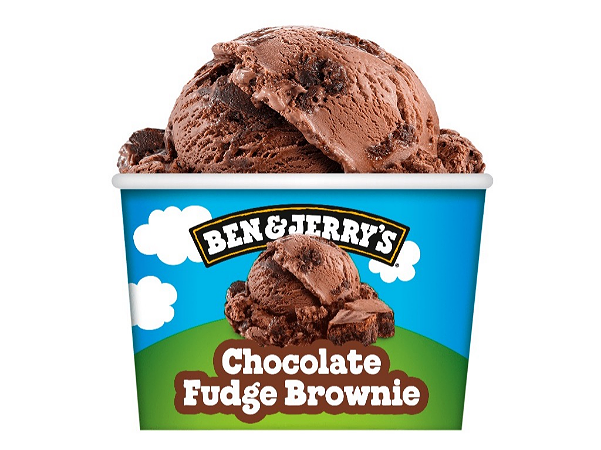 Ben & Jerry's Ijs Mini Cup chocolate fudge dessert 100 ml