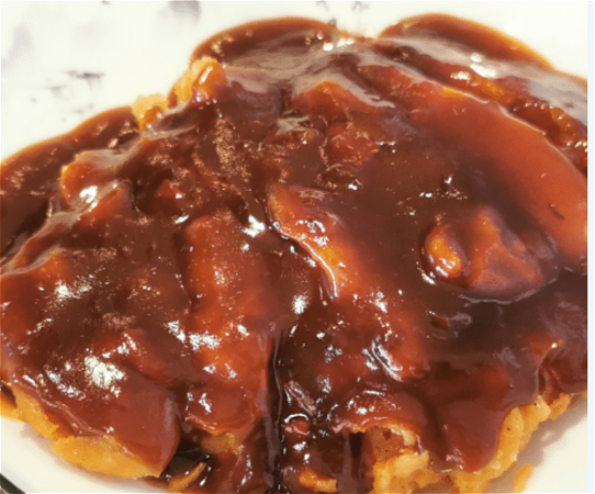 NR108.Ajam pangang in ketjapsaus