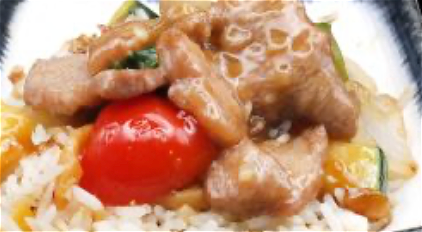 NR35.Nasi goreng varkensvlees