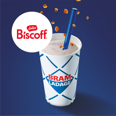 Milkshake klein razzle Lotus Biscoff