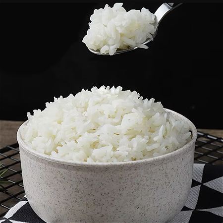 Witte rijst groot