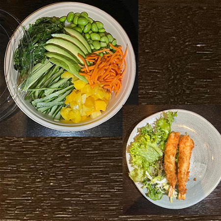 Poke Bowl - Tempura Garnalen