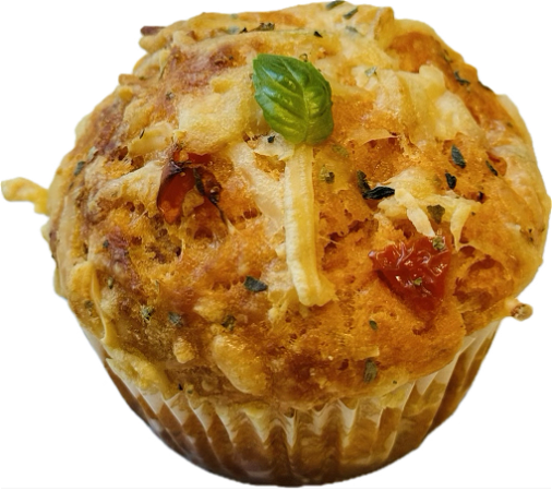Pizza cup cake
