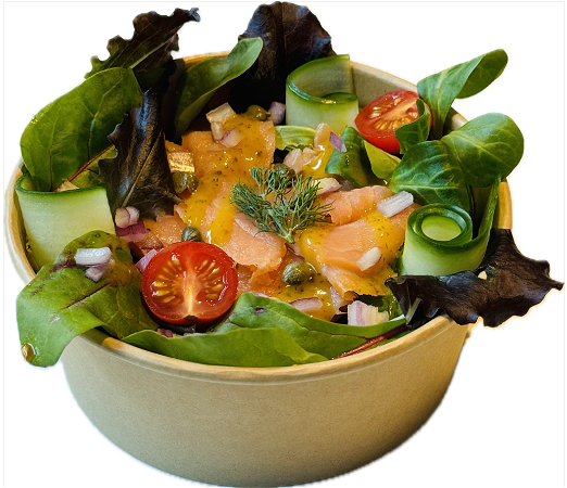  Saladebowl zalm 750 ml (Schmidt Zeevis)