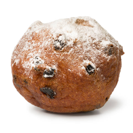 Oliebol met rozijnen per stuk