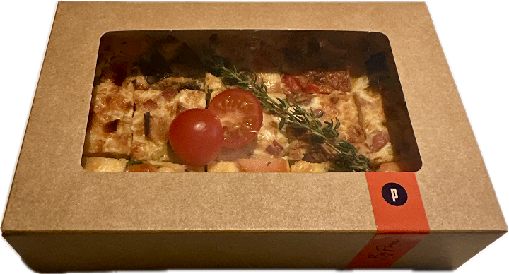 Quiche blokjes doosje 15 stuks