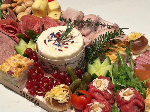 Luxe Kerstborrelplank