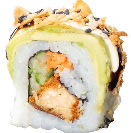 Vega Chicken Dragon Roll