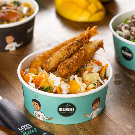 SHRIMPLY THE FRUITIEST POKE BOWL