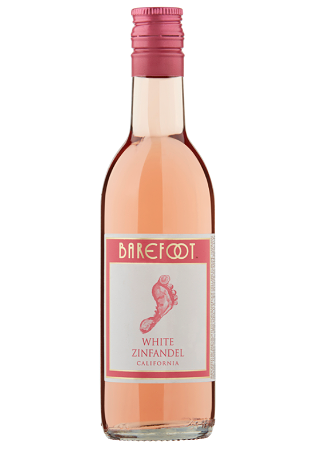 Barefoot White Zinfandel rosé 187ml 12%