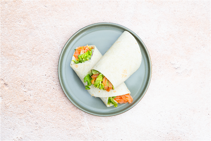 Wrap zalm