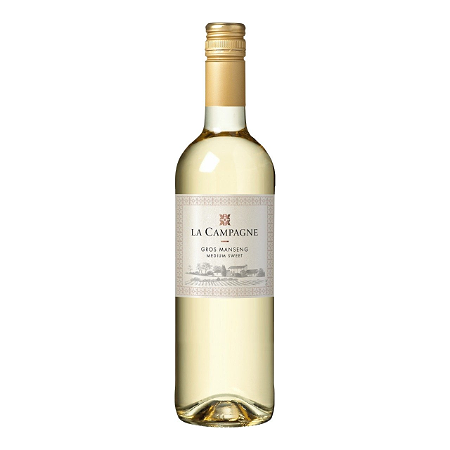 Fles witte wijn Zoet