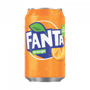 Blik Fanta Orange